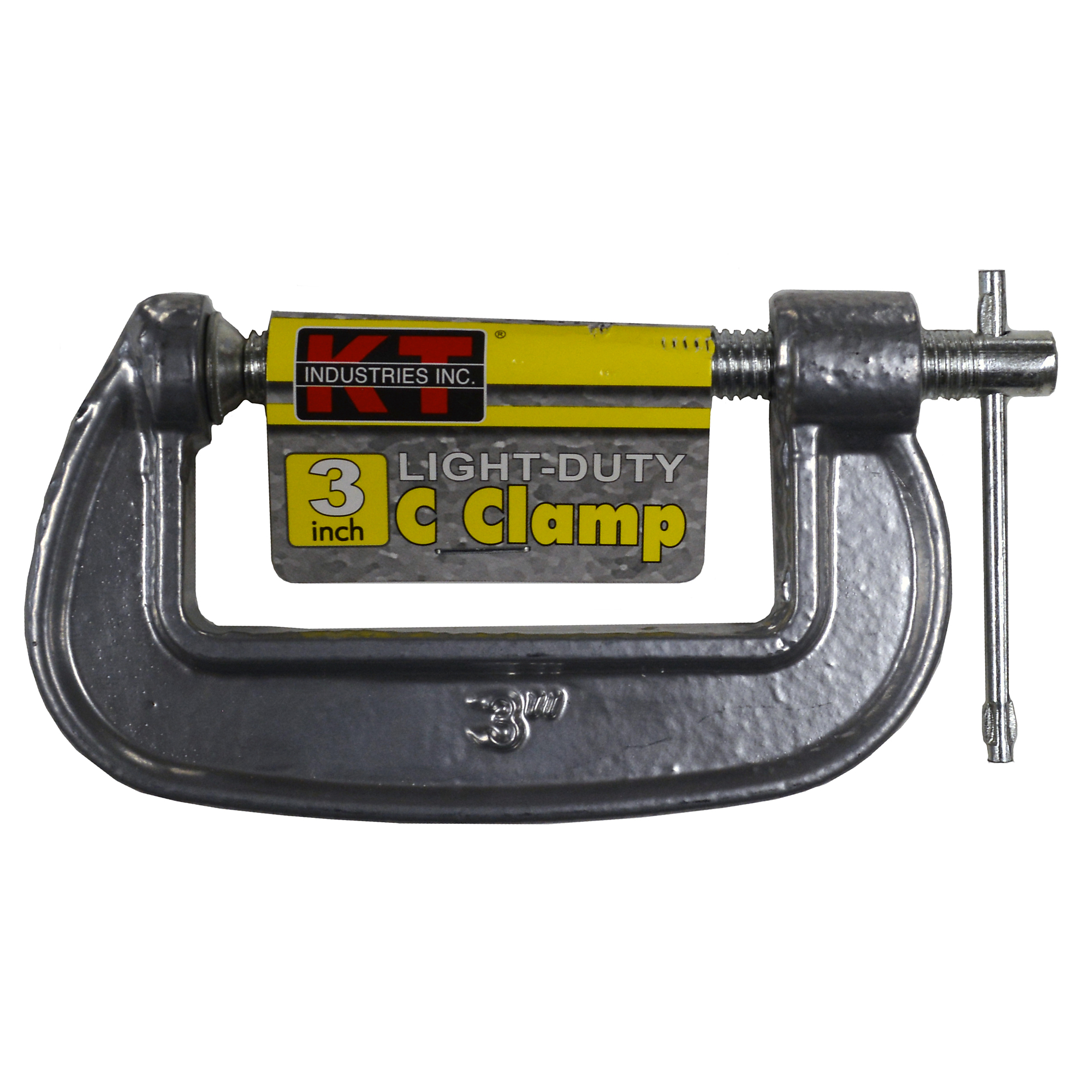 K-T Industries Light Duty C-Clamp — 3in., Model# 5-1559